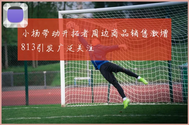小杨带动开拓者周边商品销售激增813引发广泛关注